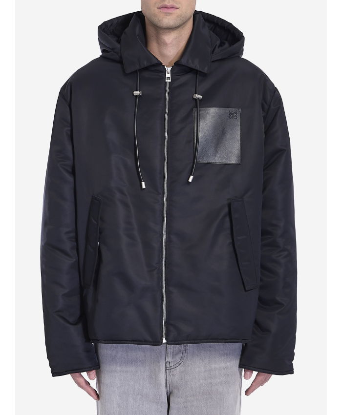 LOEWE - Hooded jacket in nylon