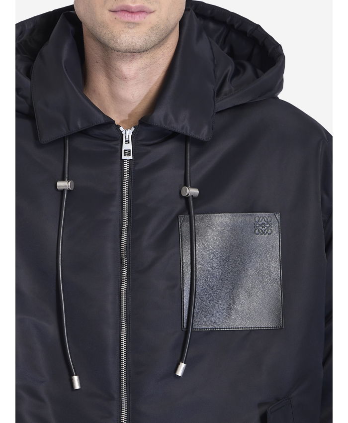 LOEWE - Hooded jacket in nylon