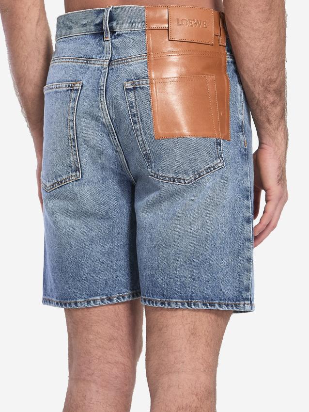 LOEWE - Denim bermuda shorts