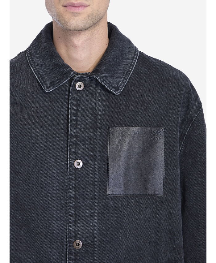 LOEWE - Workwear jacket in denim