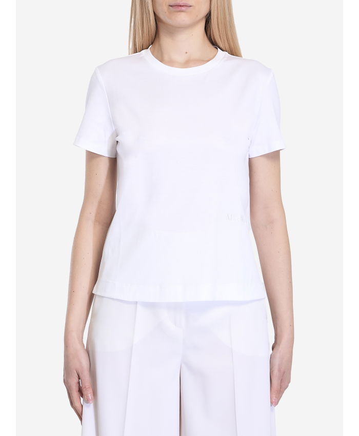 MAX MARA - Embroidered logo t-shirt