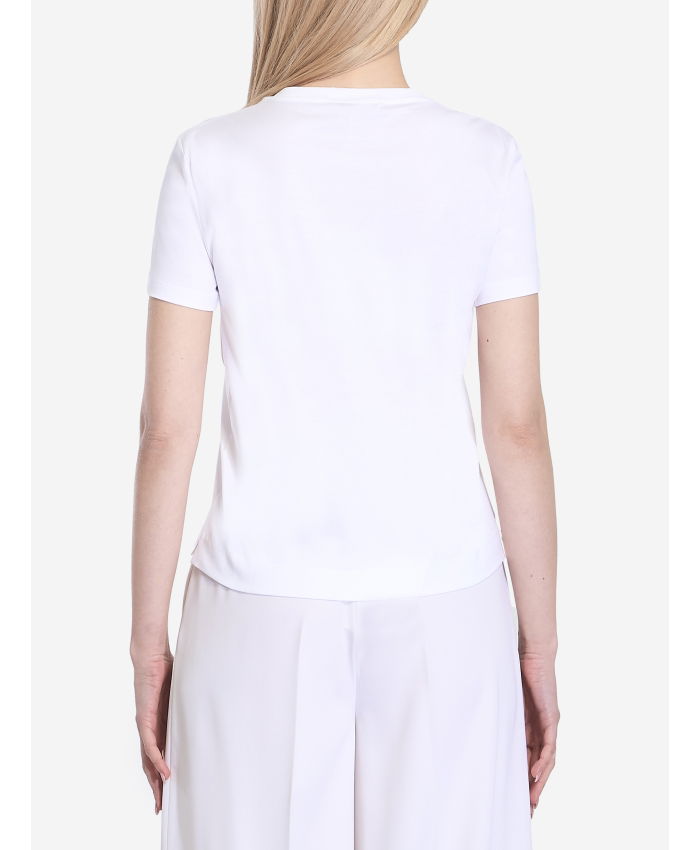 MAX MARA - Embroidered logo t-shirt