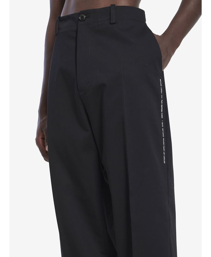 MONCLER FRAGMENT - Cotton gabardine trousers