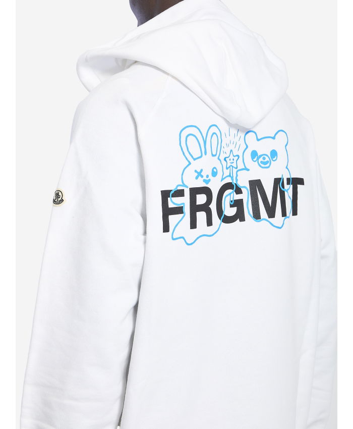 MONCLER FRAGMENT - Cartoon logo hoodie