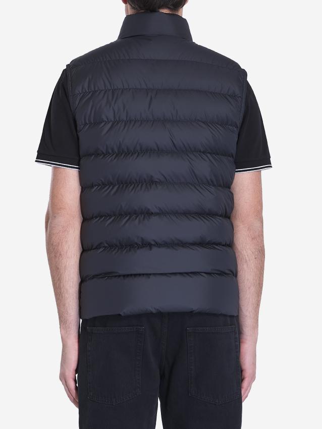 MONCLER - Vest padded with Lechtal down