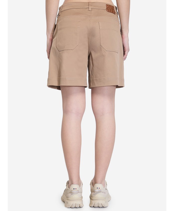 MONCLER - Cotton gabardine shorts