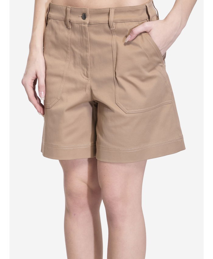 MONCLER - Cotton gabardine shorts