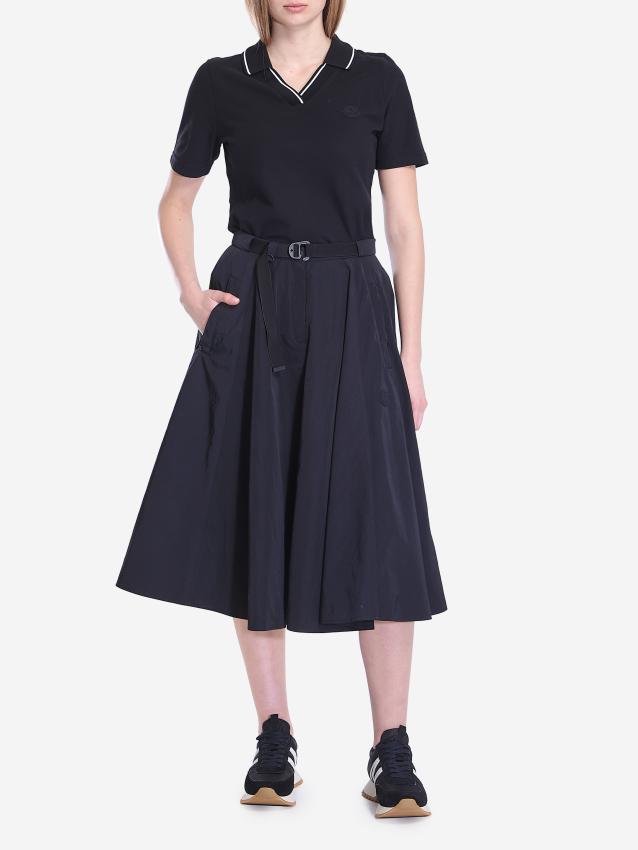 MONCLER - Midi flared skirt