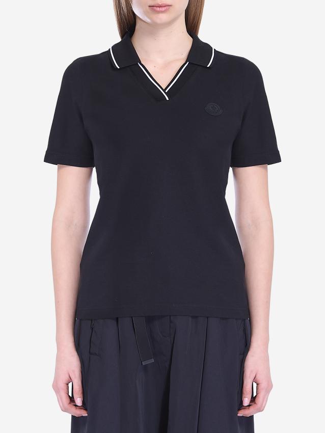 MONCLER - Patch polo