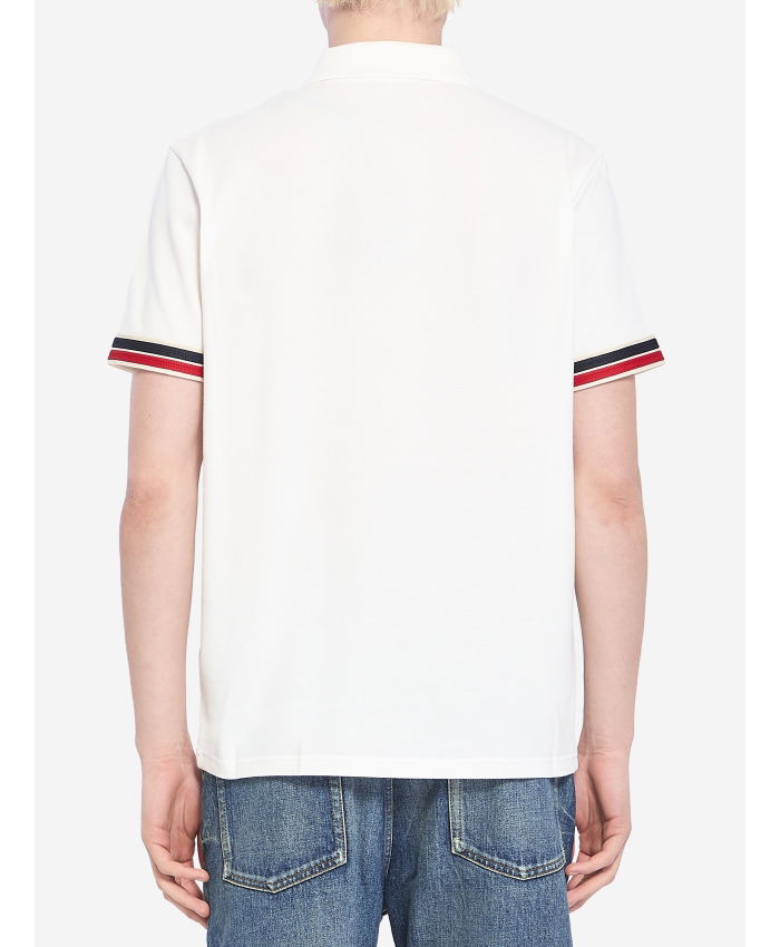 MONCLER - Polo in cotone