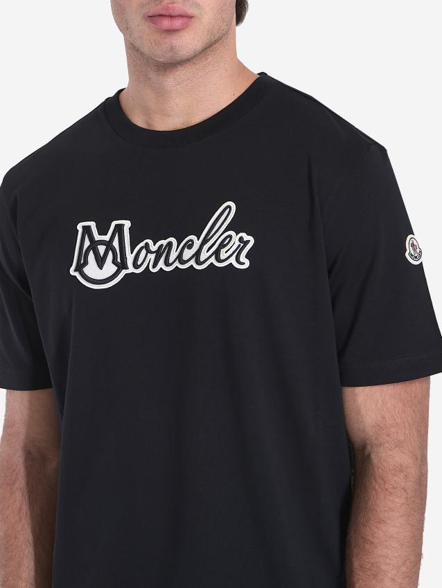 MONCLER - Varsity logo t-shirt