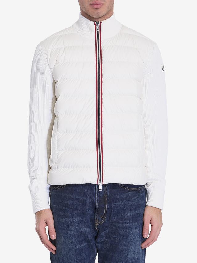 MONCLER - Knit down jacket