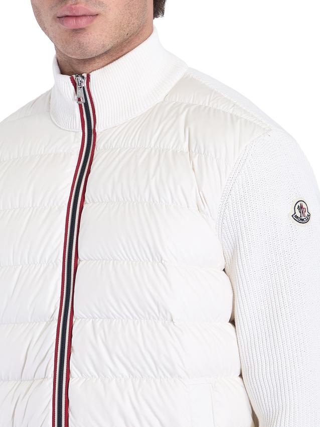 MONCLER - Knit down jacket