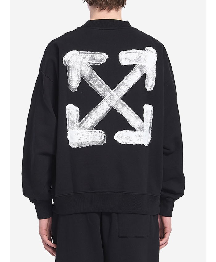 OFF WHITE - Spray Arrow sweatshirt