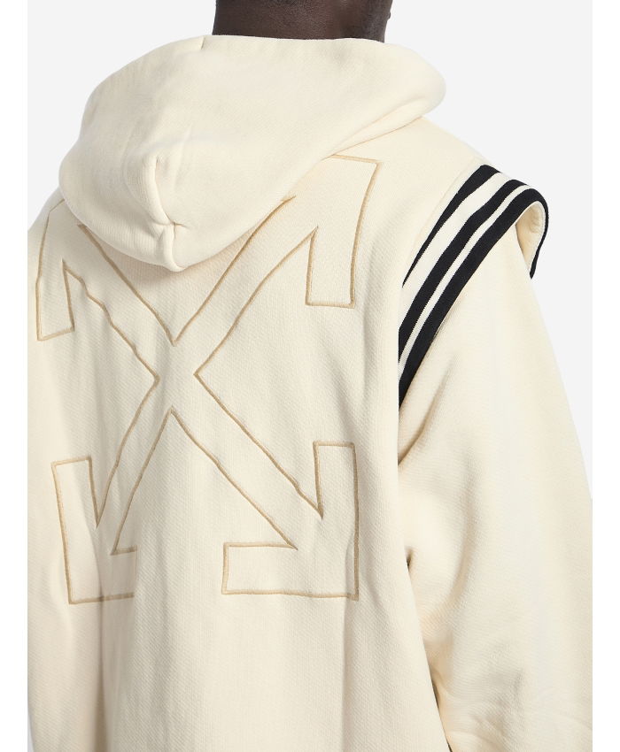 OFF WHITE - Varsity-style hoodie