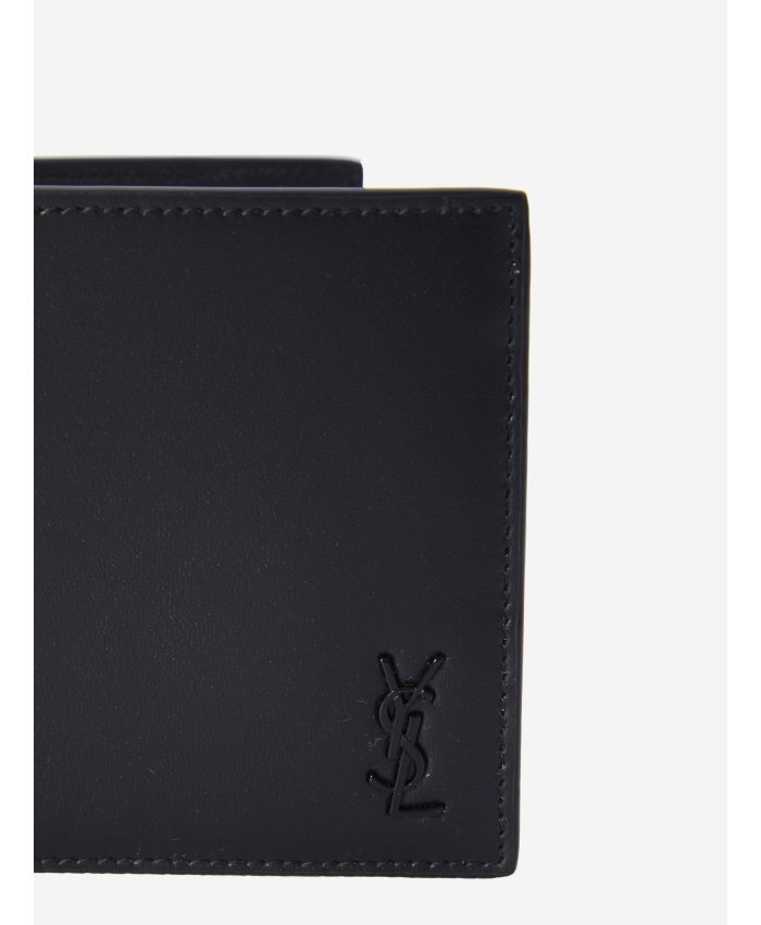 SAINT LAURENT - Tiny Cassandre East/West wallet