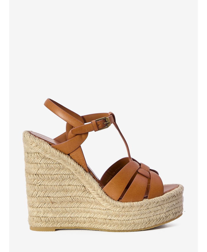 SAINT LAURENT - Tribute espadrilles wedge