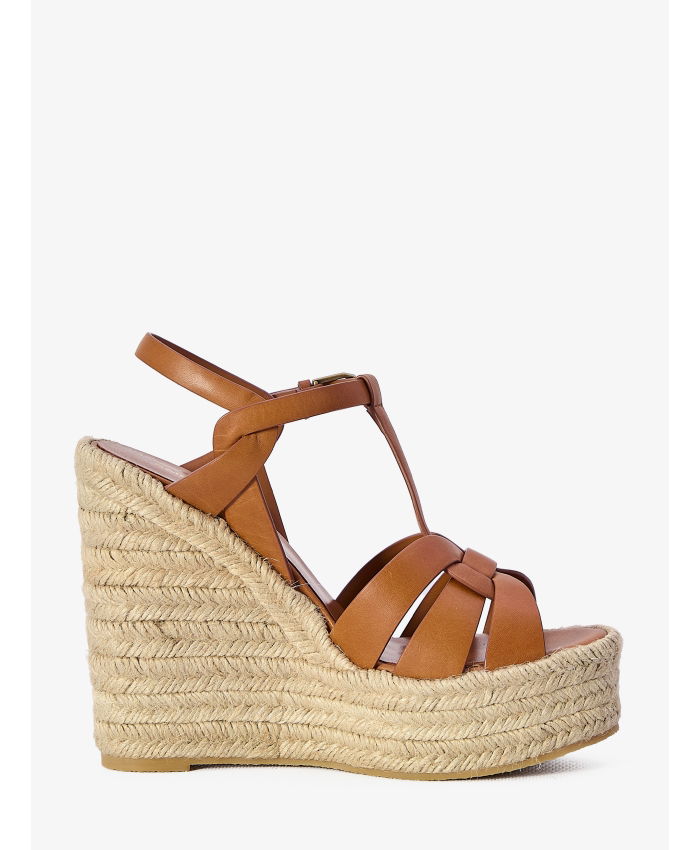 SAINT LAURENT - Tribute espadrilles wedge