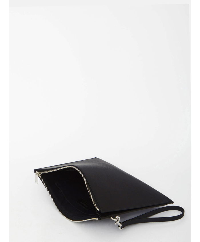 SAINT LAURENT - Leather tablet holder