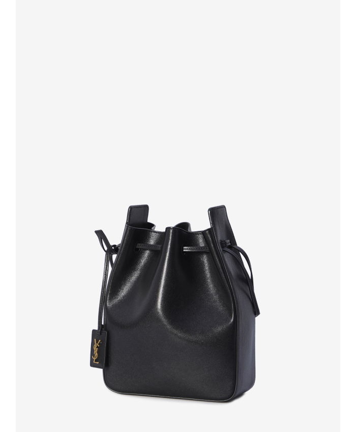 SAINT LAURENT - Leather bucket bag