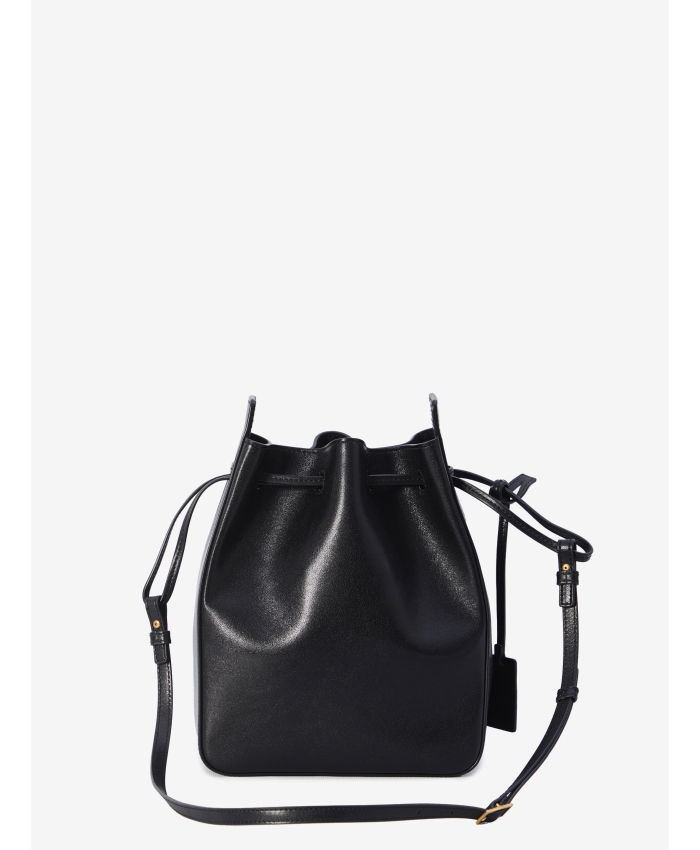 SAINT LAURENT - Leather bucket bag