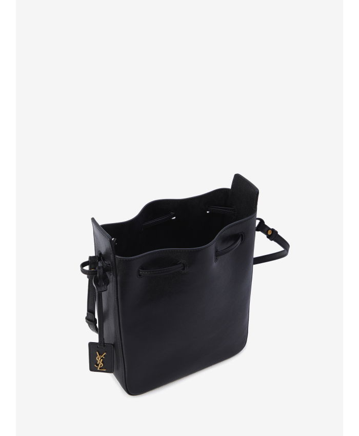 SAINT LAURENT - Leather bucket bag