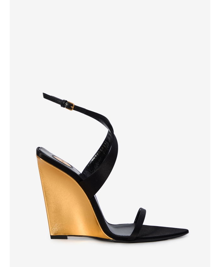 SAINT LAURENT - Salomé wedge sandals