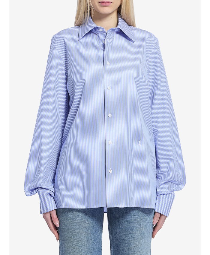 SAINT LAURENT - Cassandre shirt