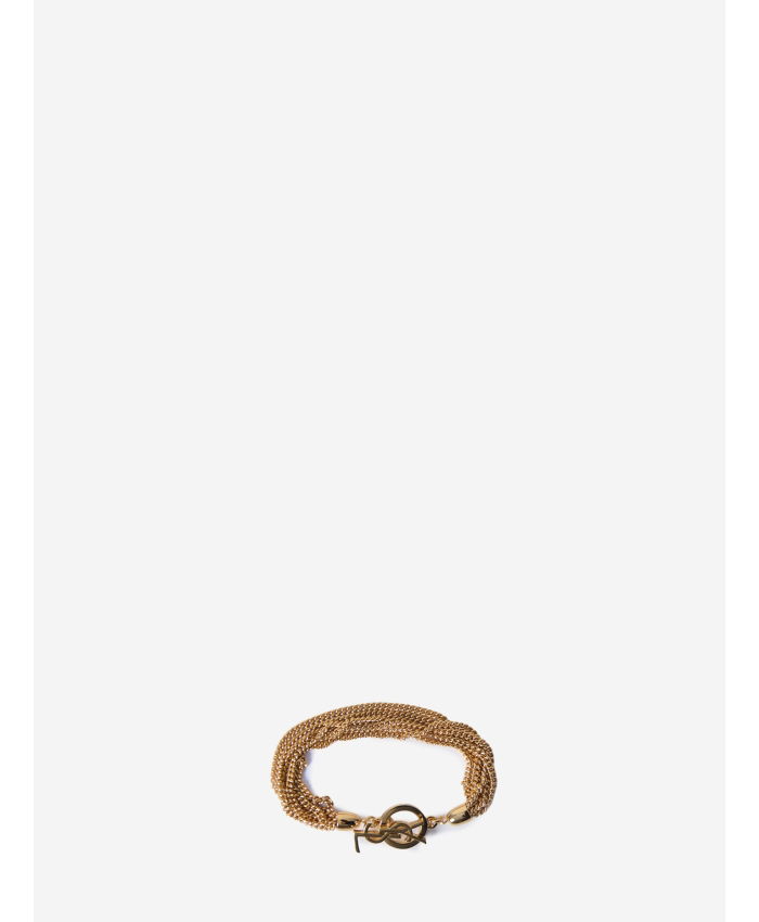 SAINT LAURENT - Chain bracelet with Cassandre