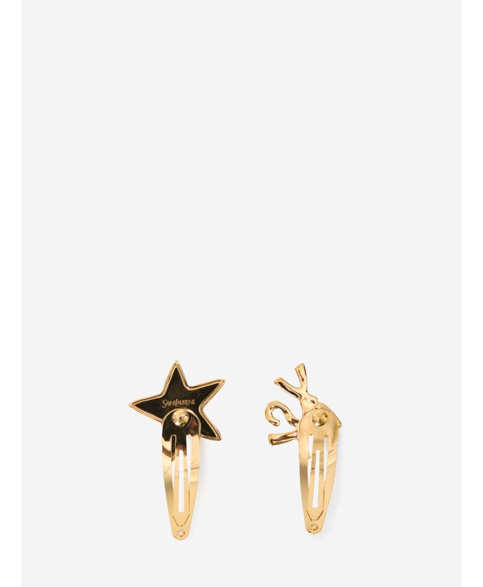 SAINT LAURENT - Cassandre hair clips