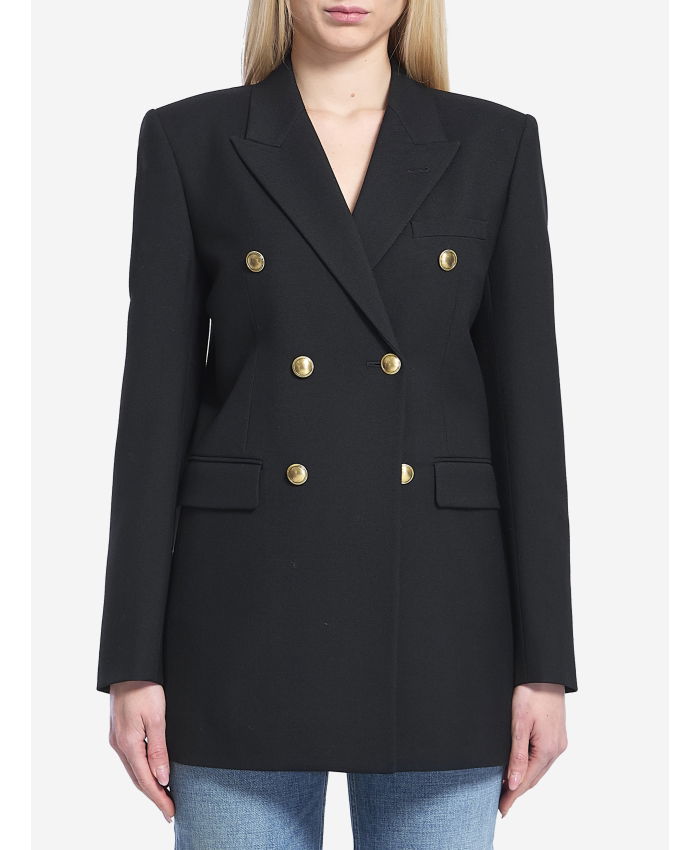 SAINT LAURENT - Woolò double-breasted jacket