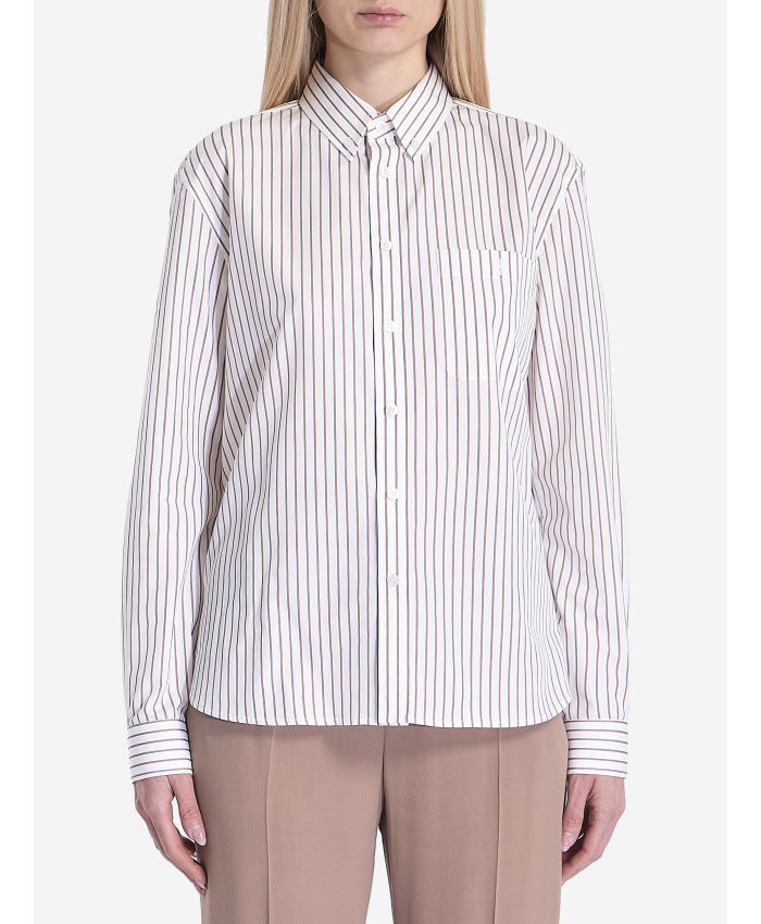 SAINT LAURENT - Striped shirt