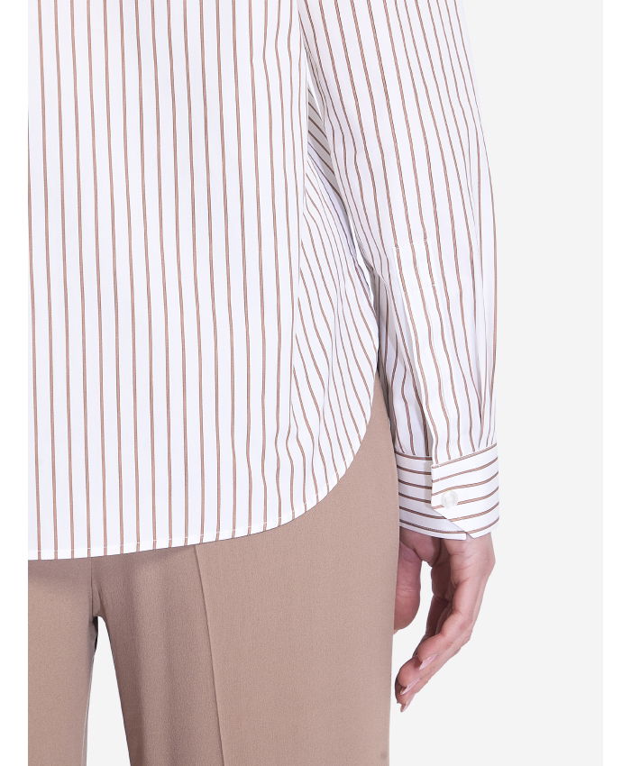 SAINT LAURENT - Striped shirt