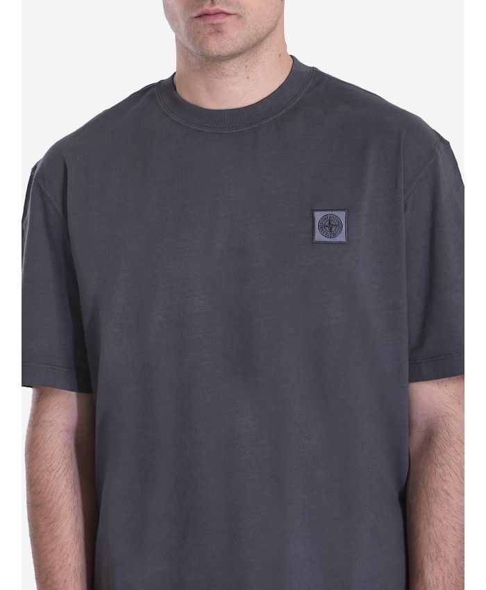 STONE ISLAND - Cotton t-shirt