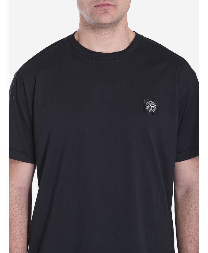 STONE ISLAND - Cotton t-shirt