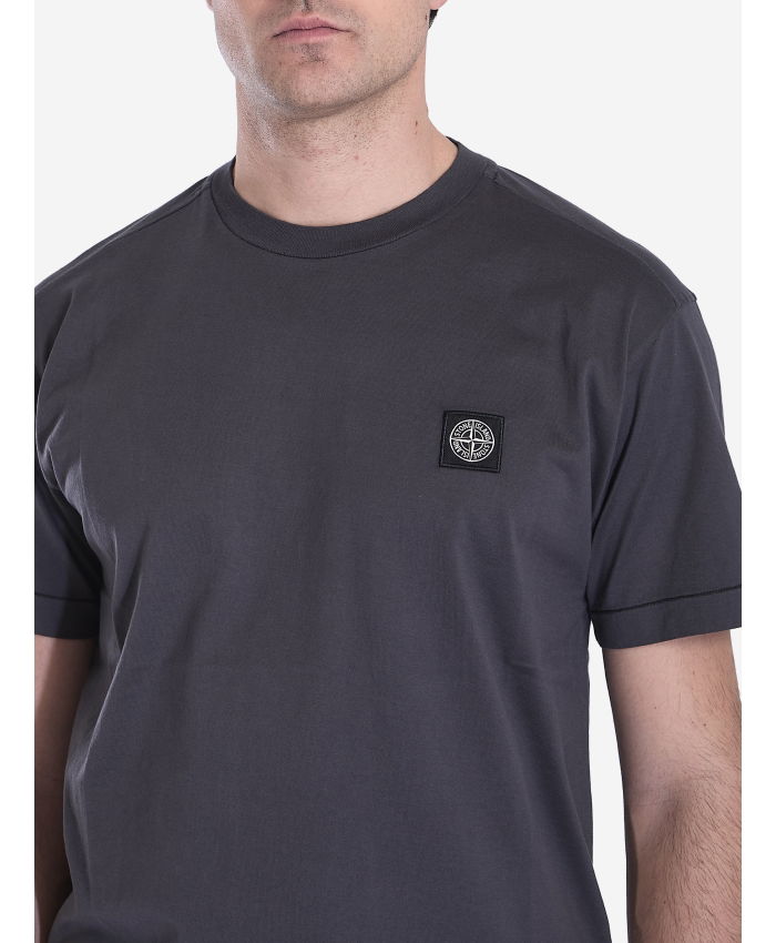 STONE ISLAND - T-shirt in cotone