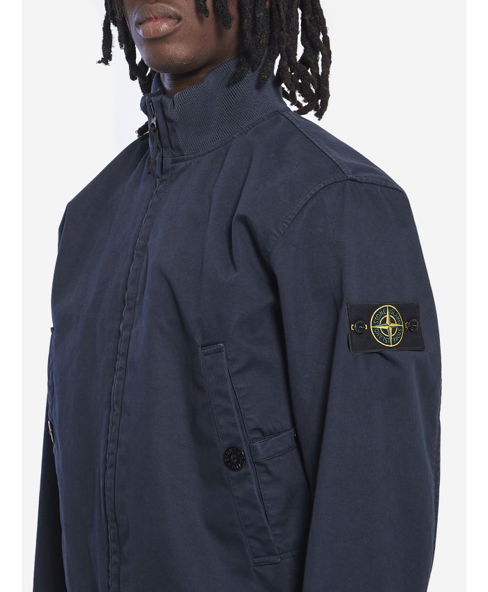 STONE ISLAND - Bomber in cotone