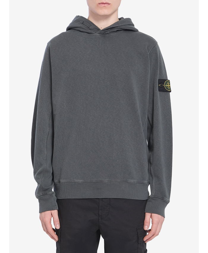 STONE ISLAND - Cotton hoodie