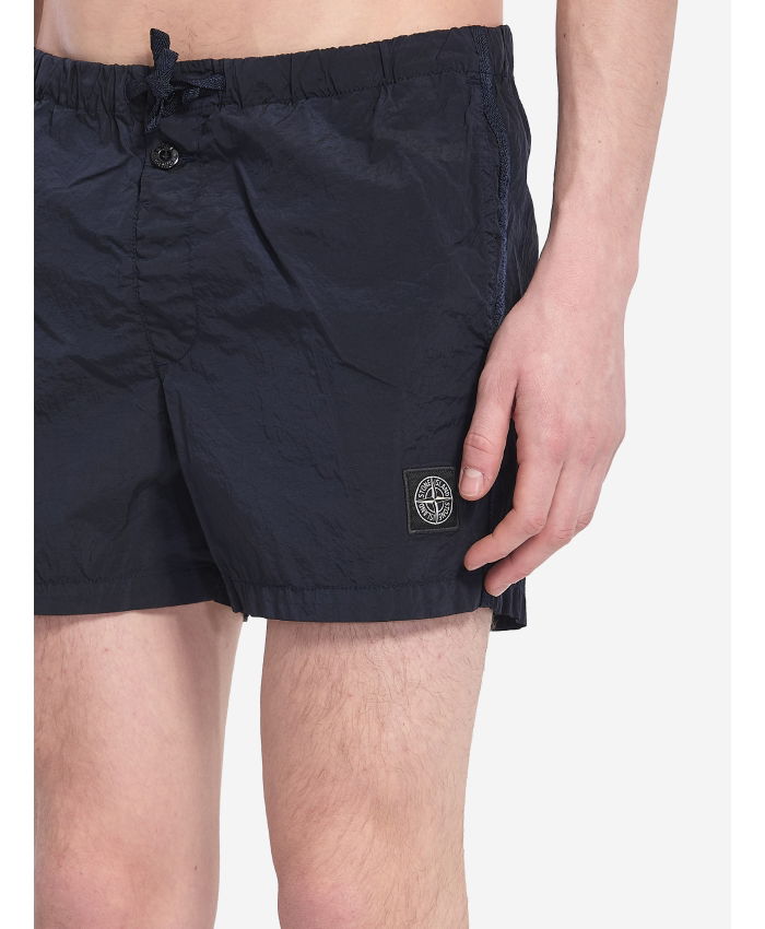 STONE ISLAND - Slim swim trunks