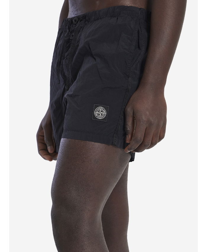 STONE ISLAND - Slim swim trunks