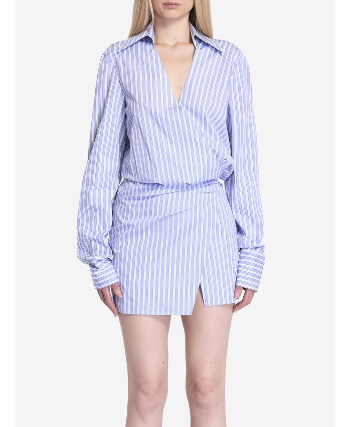 THE ATTICO - Mini shirt dress