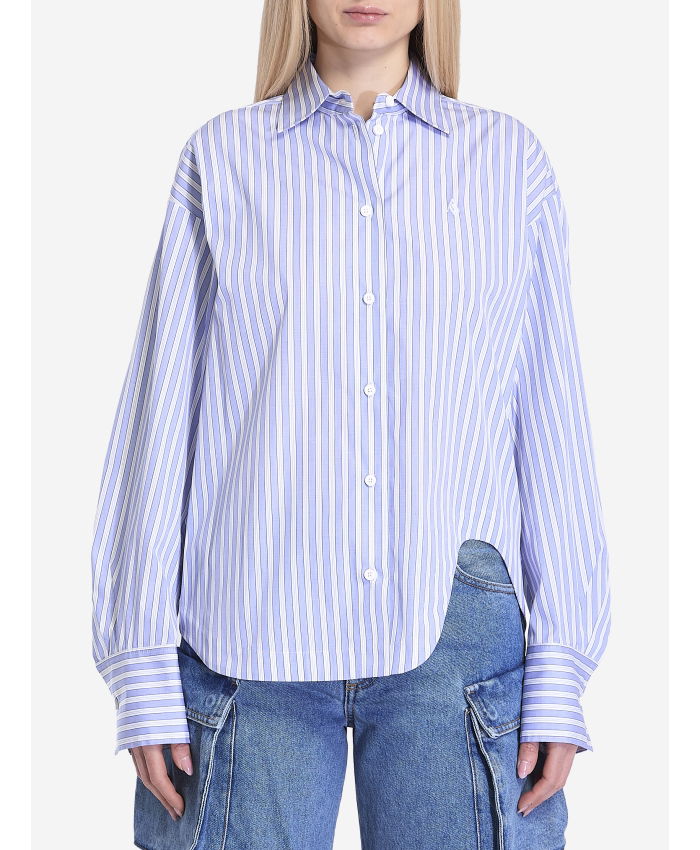 THE ATTICO - Eliza striped shirt