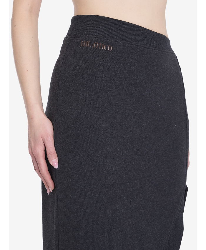 THE ATTICO - Asymmetrical midi skirt