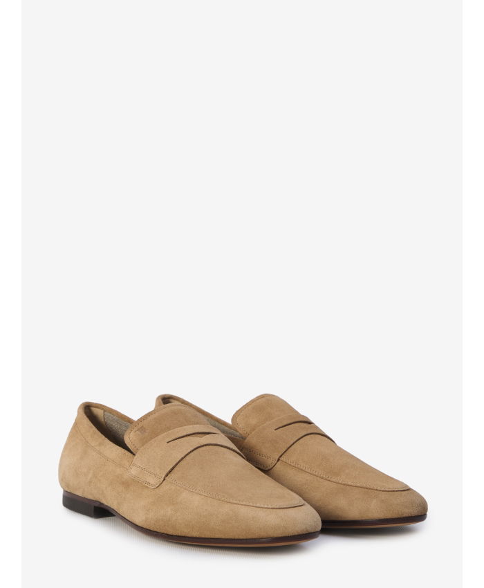 TOD'S - Suede loafers