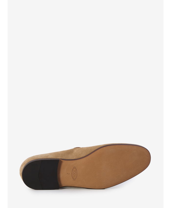 TOD'S - Suede loafers