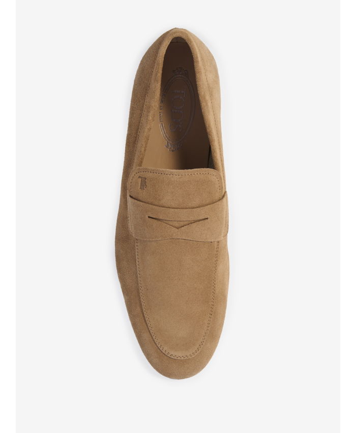 TOD'S - Suede loafers