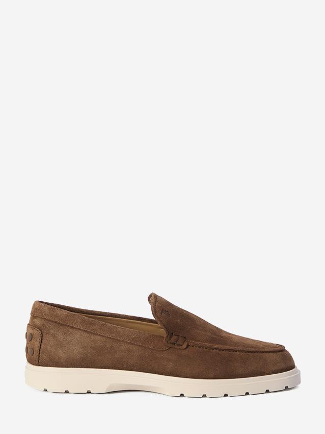 TOD'S - Suede loafers