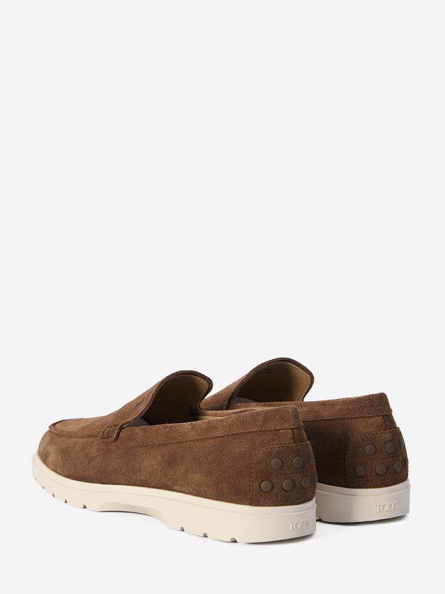 TOD'S - Suede loafers