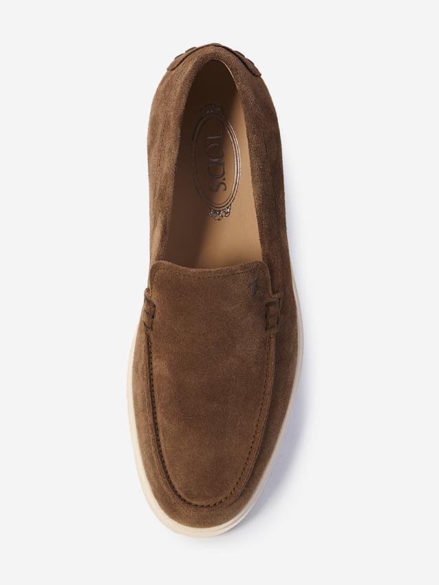 TOD'S - Suede loafers