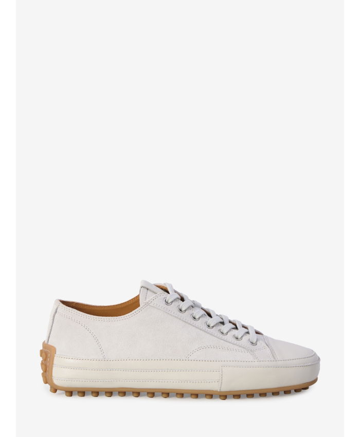 TOD'S - Suede leather sneakers